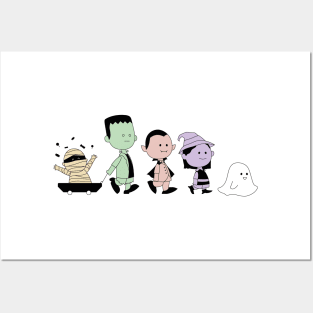 halloween friends Posters and Art